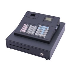 39 Keys Wired Lockable Electric Thermal Cash Register with Drawer for Catering