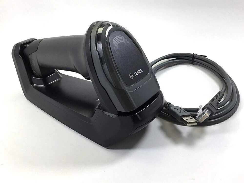 Zebra Symbol DS8178-SR 1D/2D Wireless Bluetooth USB Barcode Scanner with Stand