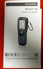 Datalogic Memor X3 Barcode Scanner Mobile Computer Data Collector
