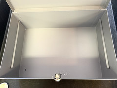 MMF 221-6180-01 Steel Low Profile Cash Box with Security Lock 2 Keys Included