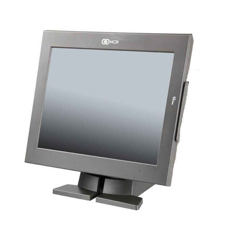 NCR P1530 (7754) 15″ POS TERMINAL – MSR, NEW TOUCH GLASS *Warranty*