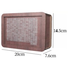 Cash Vault Wooden Savings Box – Wooden Cash Saver Money Box