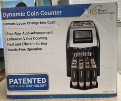 Royal Sovereign • FS-44P • 4 Row Electric Auto-Advance • Coin Sorting Machine