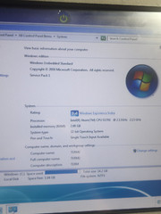 NCR 12″ POS System Intel Atom D2701 @ 2.13 GHz 2GB RAM 14GB HDD w/ Stand+Adapter