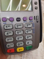Verifone Credit Card Machine Terminal Reader Model VX520