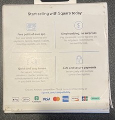 Square Credit Card Reader for Contactless & Chip 2nd Generation