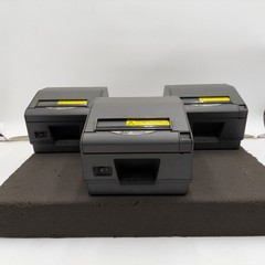 LOT OF 3 STAR TSP800II TSP847IIU THERMAL RECEIPT LABEL PRINTER