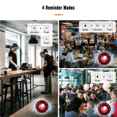Retekess TD158 Wireless Restaurant Buzzer System, 10 Restaurant Waiting Buzzers