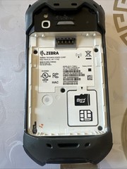 Zebra TC56CJ -1PAZU4P-US Mobile Computer Barcode Scanner With Card Reader Used