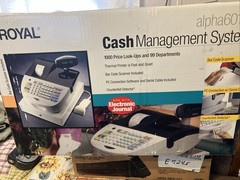 Cash Register With A Scanner