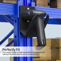 Universal Handhold Barcode Scanner Holder Wall Mount Barcode Scanning Bracket