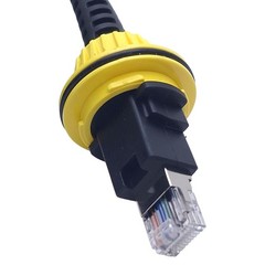 Cognex 300-1122-5R Dataman Barcode Reader Scanner Ethernet Cable, 5m, RJ45
