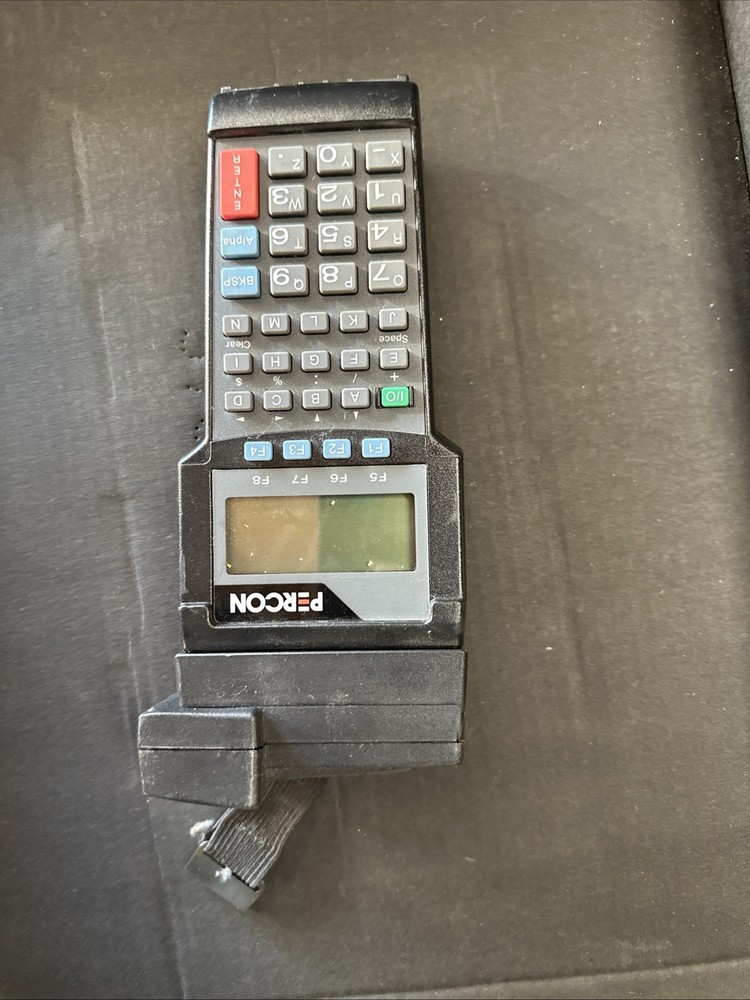 Percon/PSC PT 2000 Hand Held Data Terminal/Barcode Scanner 40-000-00 Tested – DW