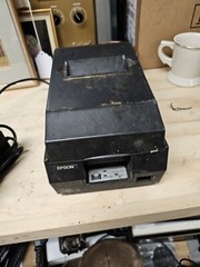 (2) Epson TM-U220B POS Receipt Printer For Parts or Repair