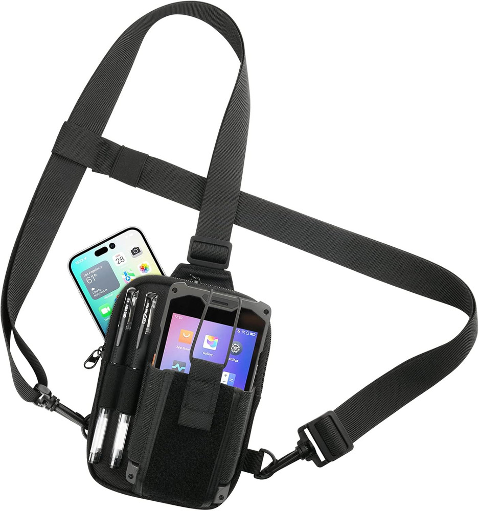 Scanner Holster Universal Barcode Scanner Chest Harness Carrying Case Pouch…