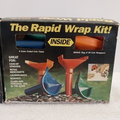 Speed Sort And Rapid Wrap Coin Sorter And Roller Set (Missing Penny Tray) #B030