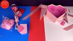 Cash Gift Money Box with Pull-Out Kit & String Lights – Birthday Surprise Box