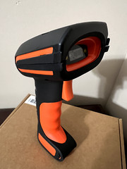 Alacrity Upgraded 2D Industrial Barcode Scanner w/Wireless Charging Stand 1968Ft