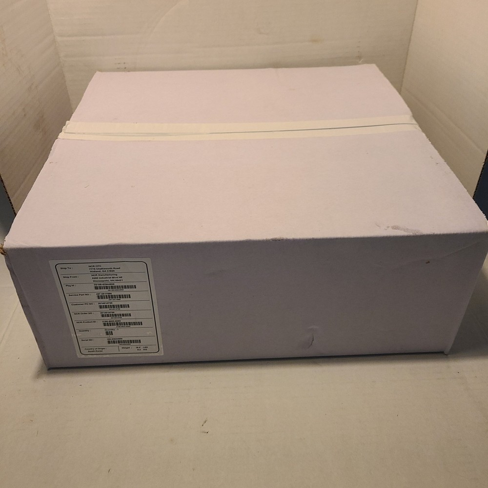 NCR RealPOS BLACK COMPACT CASH DRAWER with US TILL KIT 2186-8600-9090