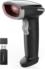 Inateck 1D Barcode Scanner Bluetooth Handheld AI Scanner Wireless W/APP SDK Gray