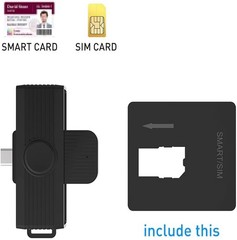Rocketek New Usb Type c Smart Chip Card Reader Mobile Android Credit Card Reader