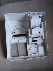 Sharp XE-A110 Electronic Cash Register Parts:Main Top Plastic Shell Cover
