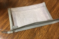 10 CLEAR VINYL ZIPPER WALLETS BANK BAG MONEY JEWELRY POUCH COIN CURRENCY COUPONS
