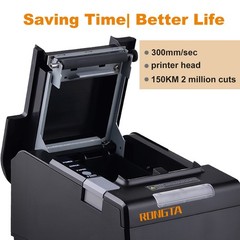 Rongta POS Printer, 80mm Thermal Receipt Printer, Restaurant Kitchen Printer …