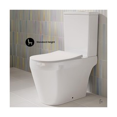 Lamarck Two-Piece Elongated Toilet Dual-Flush 1.1/1.6 gpf