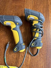 Wasp WLS 8400ER-USB Duraline Industrial Laser Scanner (parts only) – Lot of 2