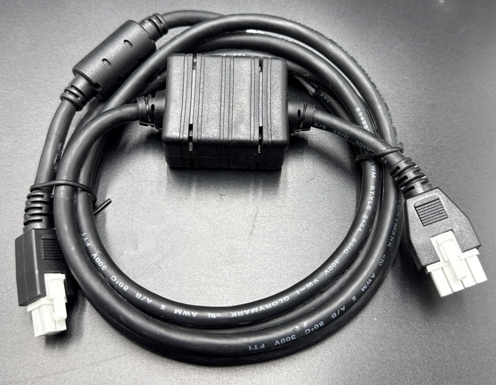 Zebra CBL-DC-381A1-01 Cable Assembly DC Power Cord for 4-slot Cradle