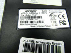ID Tech SREDKey 2 Keypad Credit Card Reader Point of Sale IDSK2-535E