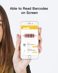 Bluetooth Scanner 1D Barcode Scanner 2.4Ghz USB Adapter Exclusive Shortcuts