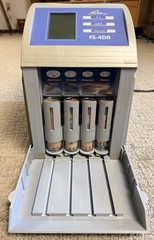 Royal Sovereign FS-4DA Fast Sort 4-Row Auto Coin Sorter Counter w Coin Wrappers