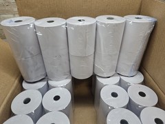50 Rolls 3″ x 165′ 1-ply Bond POS/Cash Register/Adding Machine Paper Rolls