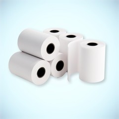 2 1/4” x 65 ft Thermal Receipt Paper Rolls, fits Ingenico Desk 3500 Desk 5000…