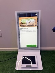 Clover S506 Self-Service POS Kiosk Dual Screen Restaurant Terminal