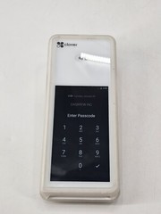 Clover Flex LTE Model C401 Credit Card Machine/w K400 Cradle Pin Locked