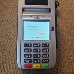 First Data FD150 EMV Contactless Credit Card Terminal Dial/IP WiFi ** Tested