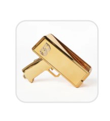 Ben Baller Gold Money Gun 2.0 With Ben Baller Bucks