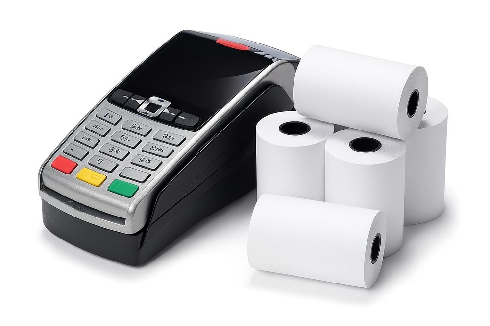 PRP Papers 2-1/4″ Thermal Paper Roll, 60 Feet, 50 pack, Smooth, Biodegradable,