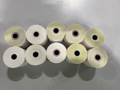 UNIVERSAL 10 ROLLS 2-PLY 3″ X 90′ CARBONLESS POS PAPER ROLLS – WHITE/CANARY