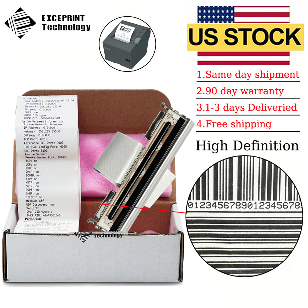 ✅ Printhead for EPSON TM-T88V TM-T885 203dpi 2131885 /2141001 /2138822 Lots Qty✅