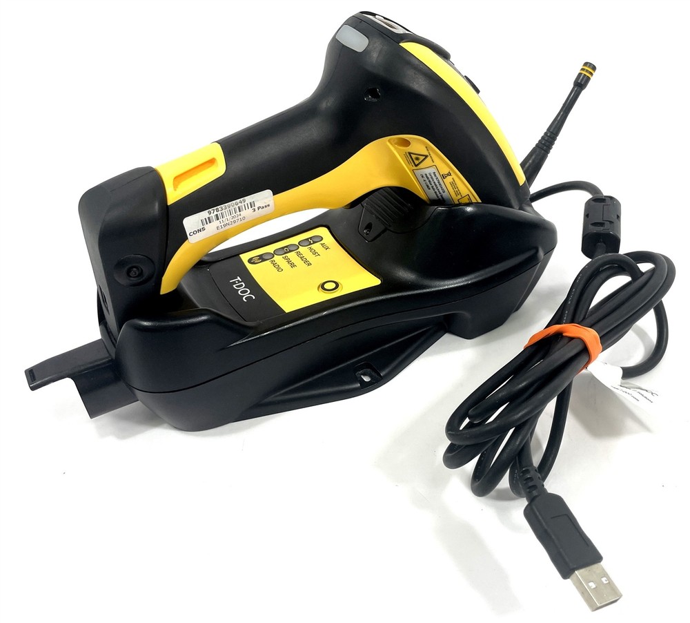 Datalogic PowerScan PM9500 2D Wireless Barcode Scanner w/ Battery and Cradle