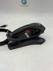 Honeywell Voyager 1202G Barcode Scanner w/ CCB00-010BT Cradle, USB Cable (Used)