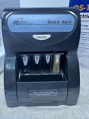 Royal Sovereign QS-1AC Coin Sorter Counter Machine tested and works perfectly
