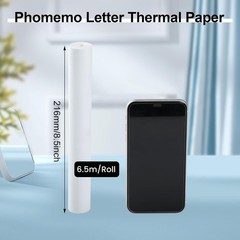 Portable Thermal Printer Paper Roll 8.5×11 Inch 4 PCS For M832 M834 M835