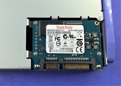 OEM IBM 64GB SanDisk SSD Hard Drive & Tray Caddy 99Y1402 FRU: 00V0207