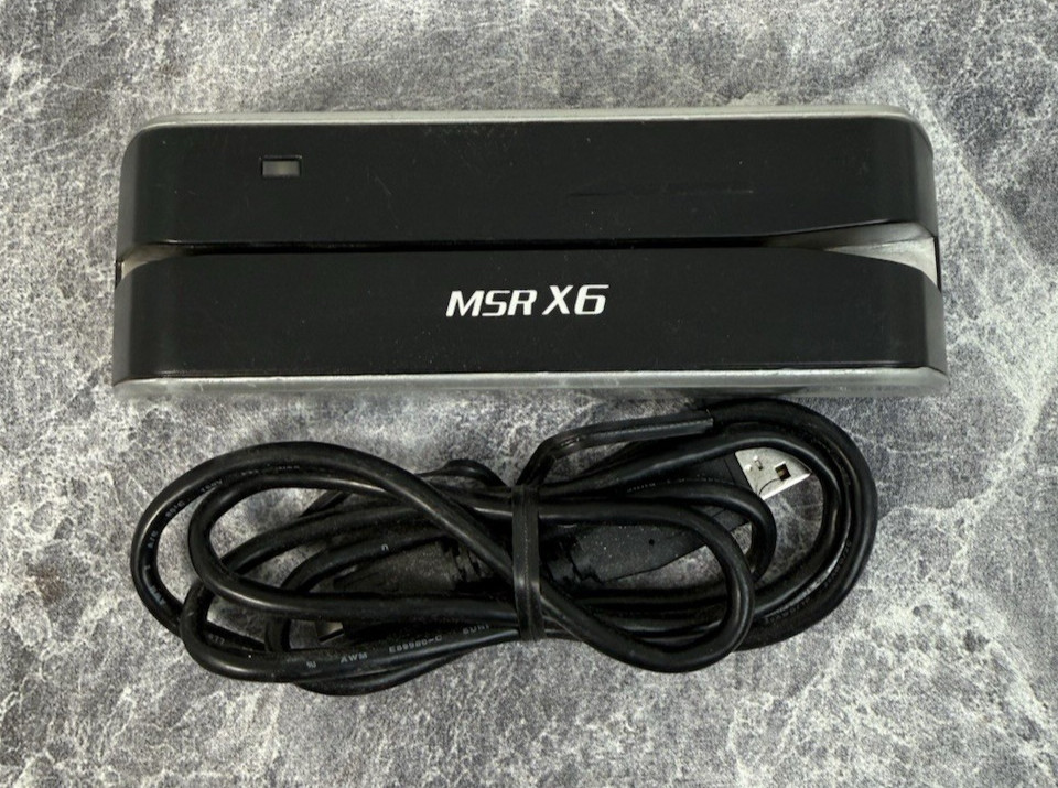 MSRX6 Deftun MSR-X6 Stripe Card Reader Encoder Mini Black