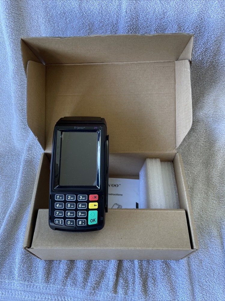 NICE VEGA3000 Dejavoo Z9 Credit Card Terminal With Charger Shelf 15